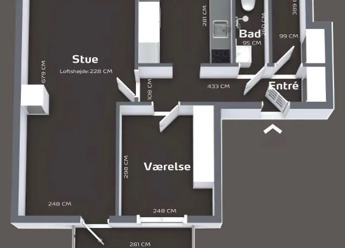 Aarhus C, Hyggelig Bolig Ved Den Gamle By