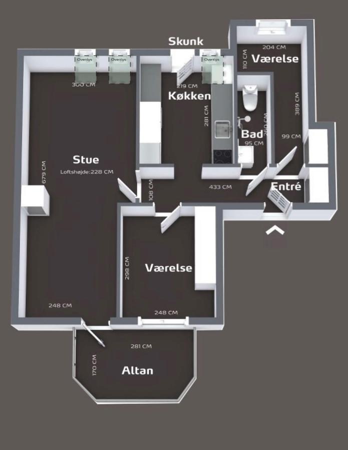 Apartment C, Hyggelig Bolig Ved Den Gamle By *